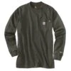 Carhartt Force Shirts: Men's 100235 OLV Olive Flame Resistant Force Work Shirt