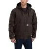 Carhartt Outerwear: Men's 104050 DKB Washed Duck Insulated Loose Fit Active Jacket