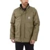 Carhartt Jackets: Men's 104460 391 Burnt Olive Full Swing Yukon Insulated Coat