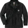 Carhartt Jackets: Men's 104460 N04 Black Full Swing Yukon Insulated Coat