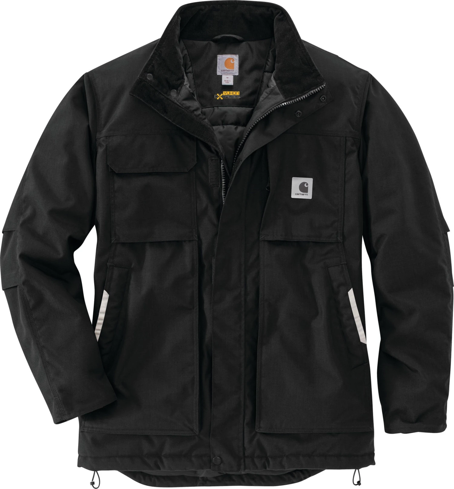 Carhartt Jackets: Men's 104460 N04 Black Full Swing Yukon Insulated Coat
