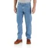Carhartt Jeans: Men's 105119 H83 Cove Relaxed Fit 5 Pocket Work Jean