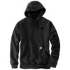 Carhartt Sweatshirts: Men's 105940 BLK Black Loose Fit Rain Defender C Graphic Logo Sweatshirt