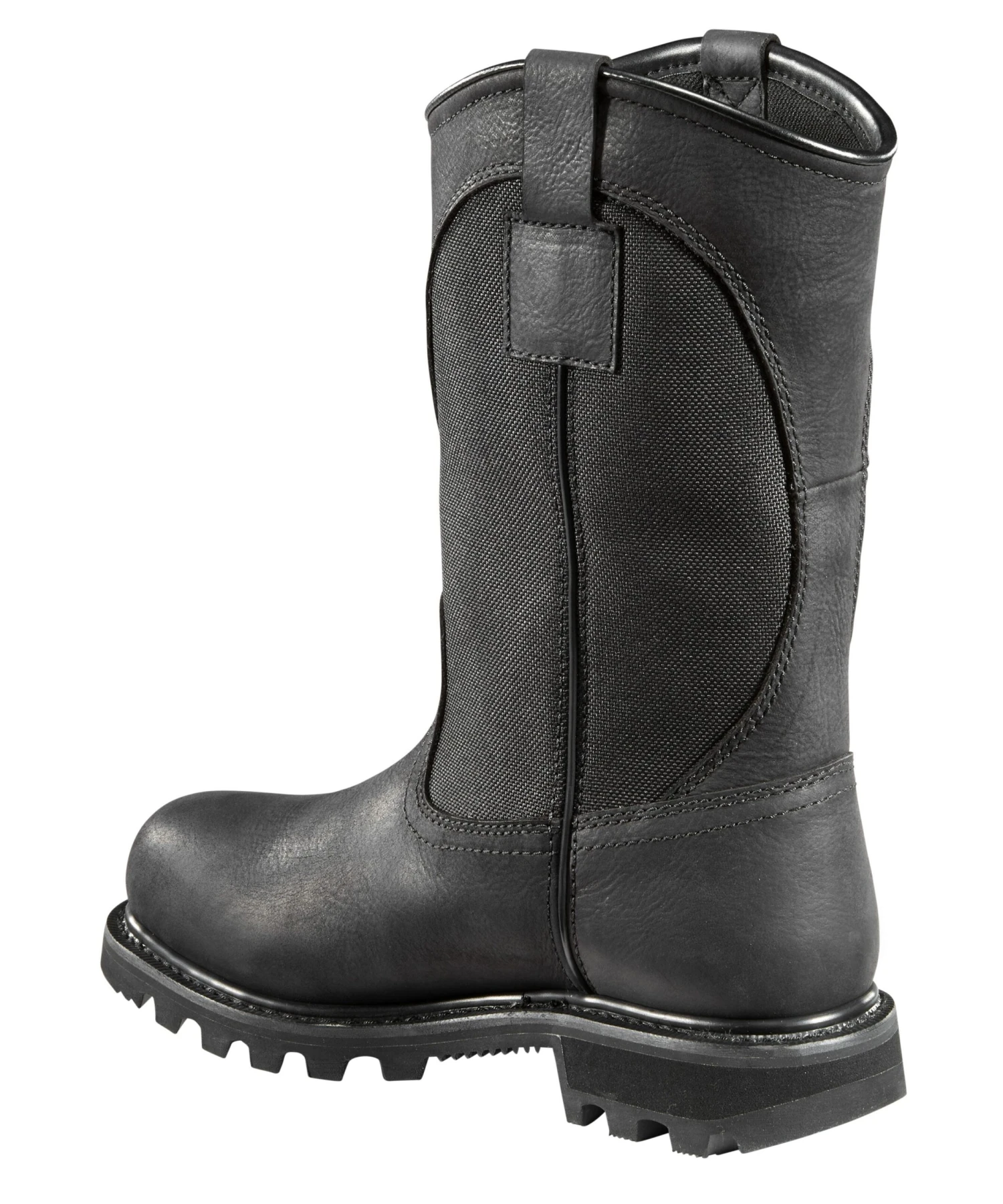 Carhartt Boots: Women's CWP1151 Black Waterproof Slip Resistant Wellington Work Boot - Image 5