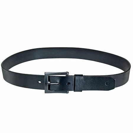 Carhartt Belts: Men's A000551000 Anvil Black Leather Work Belt - Image 2