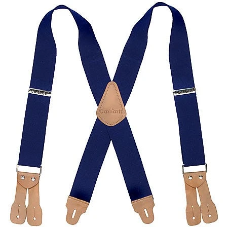 Carhartt Suspenders: Navy 45001 NVY Dungaree Suspenders - Image 2