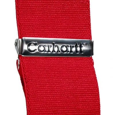 Carhartt Suspenders: 45001 Red Dungaree Suspenders - Image 3