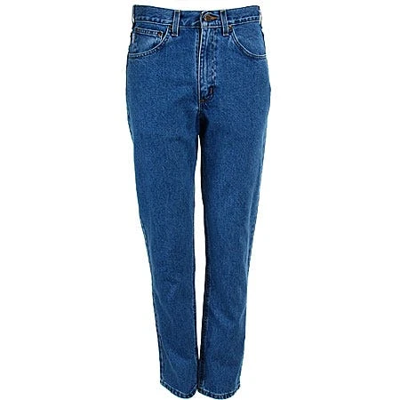 Carhartt Jeans: Men's B18 DST Stonewash Denim Traditional Fit Jeans - Image 2