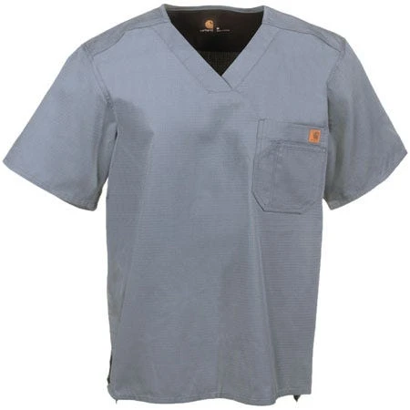 Carhartt Scrubs: Men's Ripstop Cotton Utility Scrub Top Shirt C15108 PEW - Image 3