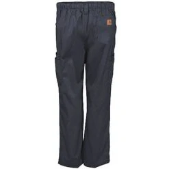 Carhartt Scrub Pants: Men's Cotton Blend Ripstop Cargo Scrub Pants C54108 BLK