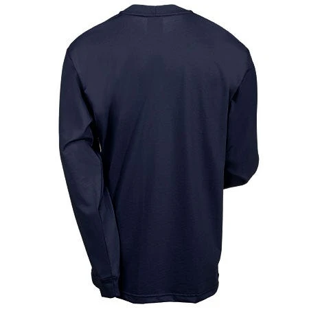 Carhartt Force Shirts: Men's Flame Resistant Force Dark Navy 100235 410 Work Shirt - Image 3