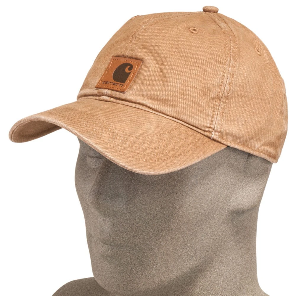 Carhartt Caps: Men's 100289 211 Brown Cotton Canvas Baseball Cap - Image 2