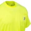 Carhartt Force Shirts: Men's Force 100493 323 Lime Hi-Vis Moisture Wicking Shirt