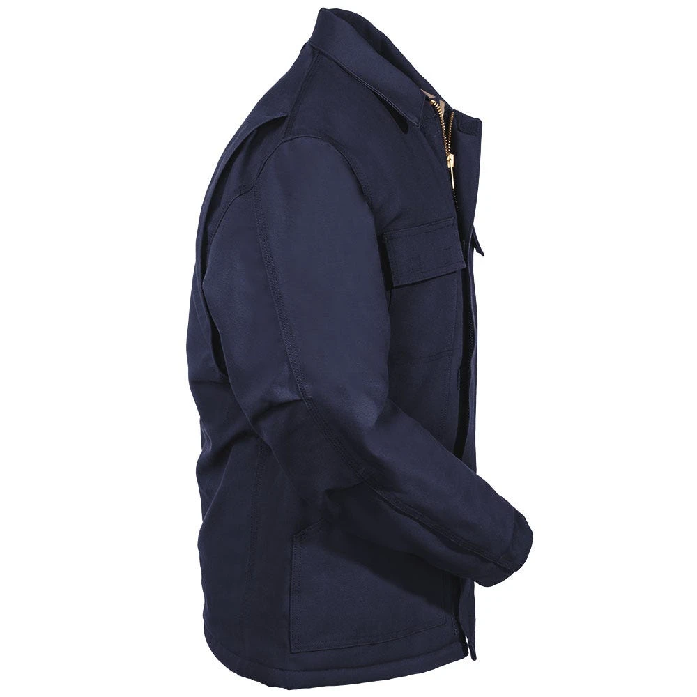 Carhartt Coats: Men's 101618 410 Flame Resistant Cotton Duck Traditional Lined Coat - Image 4