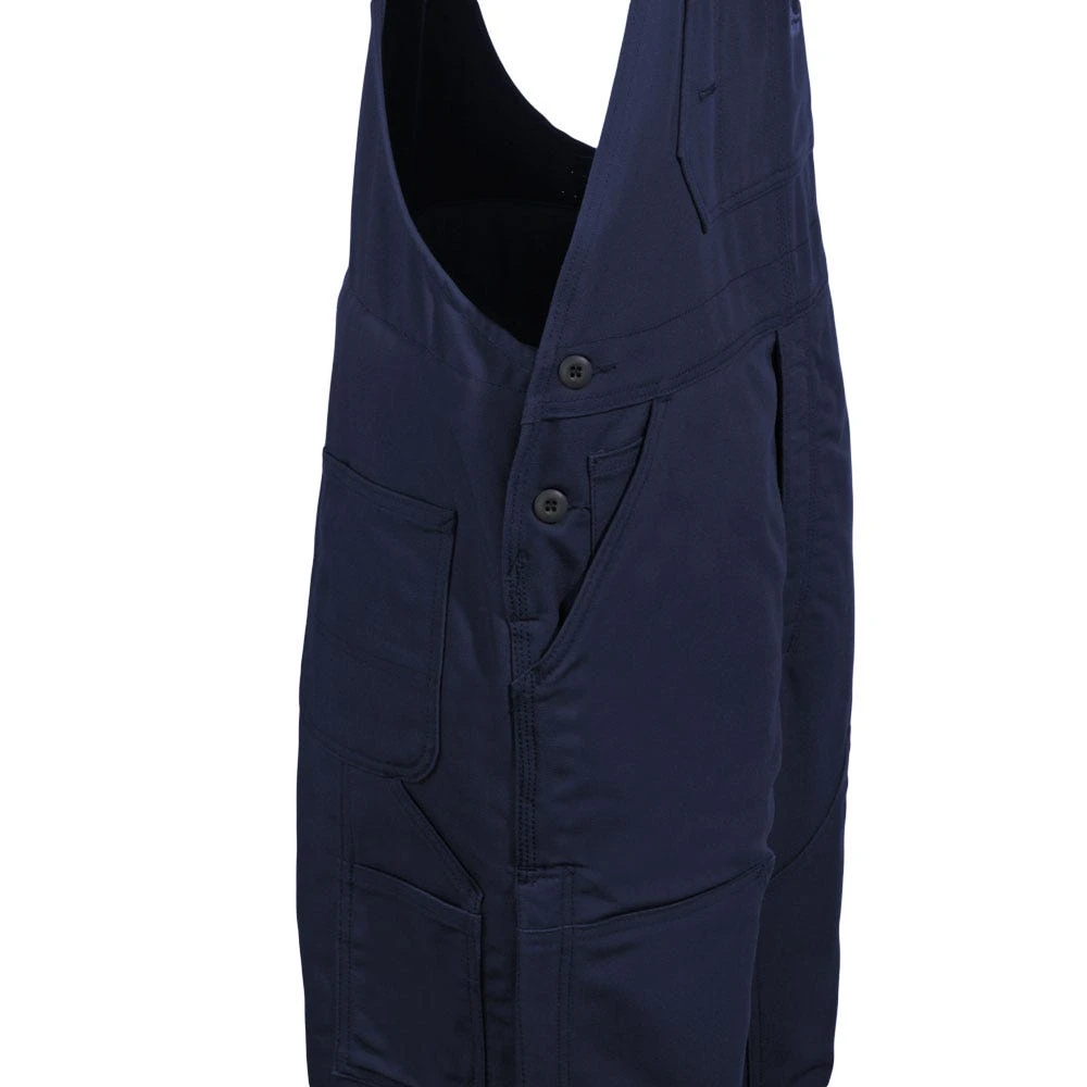 Carhartt Overalls: Men's 101627 410 Navy Blue FR Cotton Duck Bib Overalls - Image 5