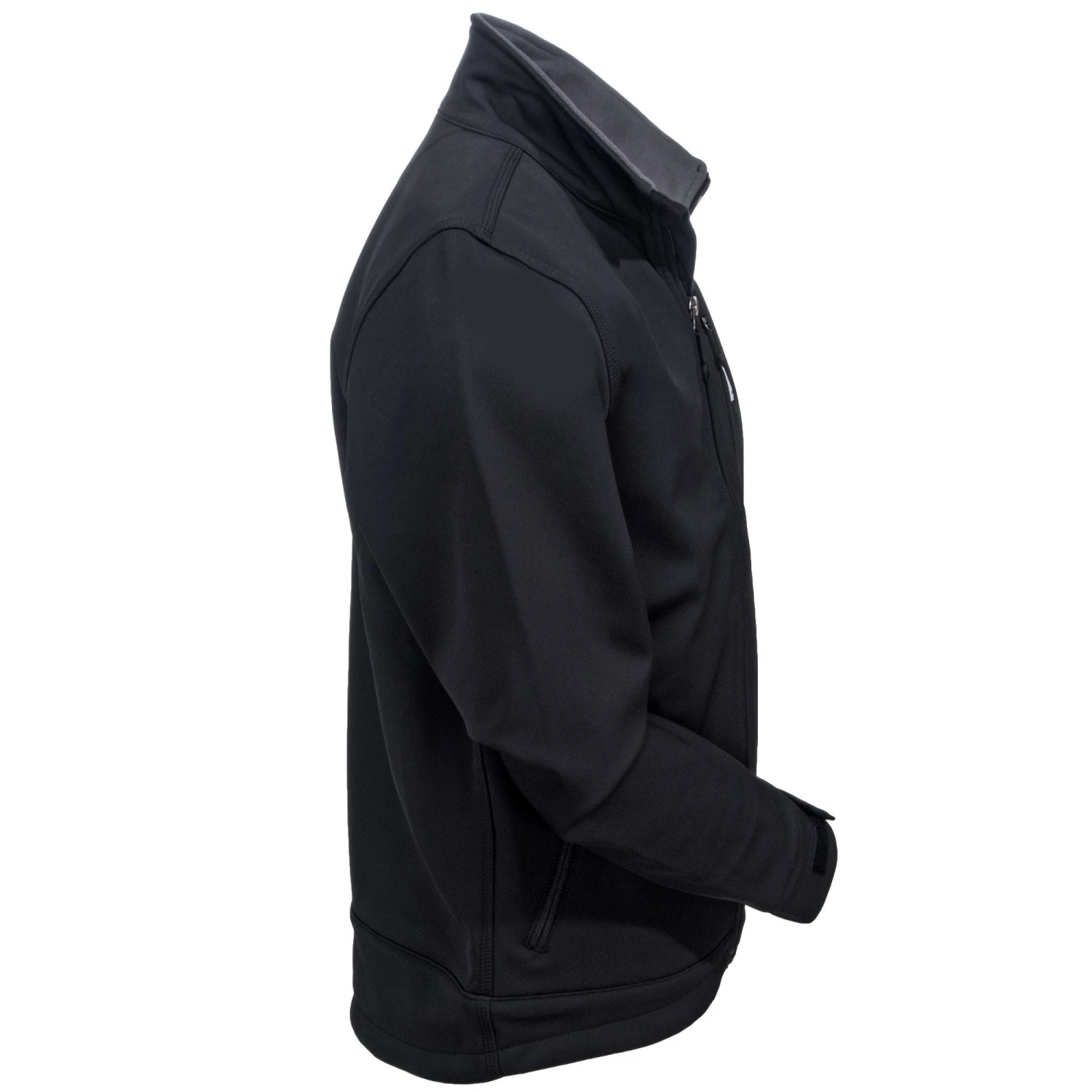 Carhartt Jackets: Crowley Men's 102199 001 Black Full Zip Jacket - Image 4