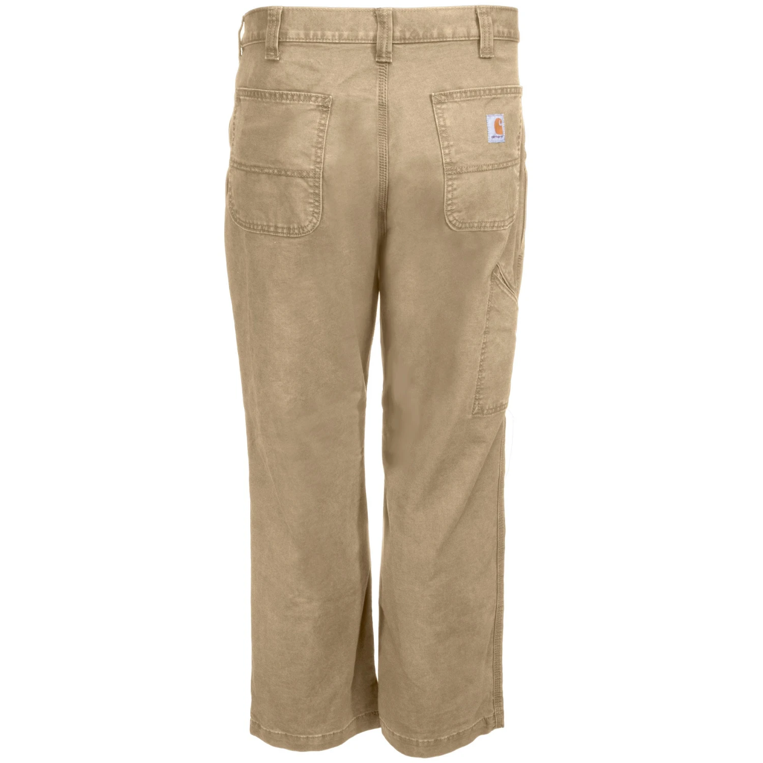 Carhartt Pants: Men's Rugged Flex 102291 253 Dark Khaki Dungarees