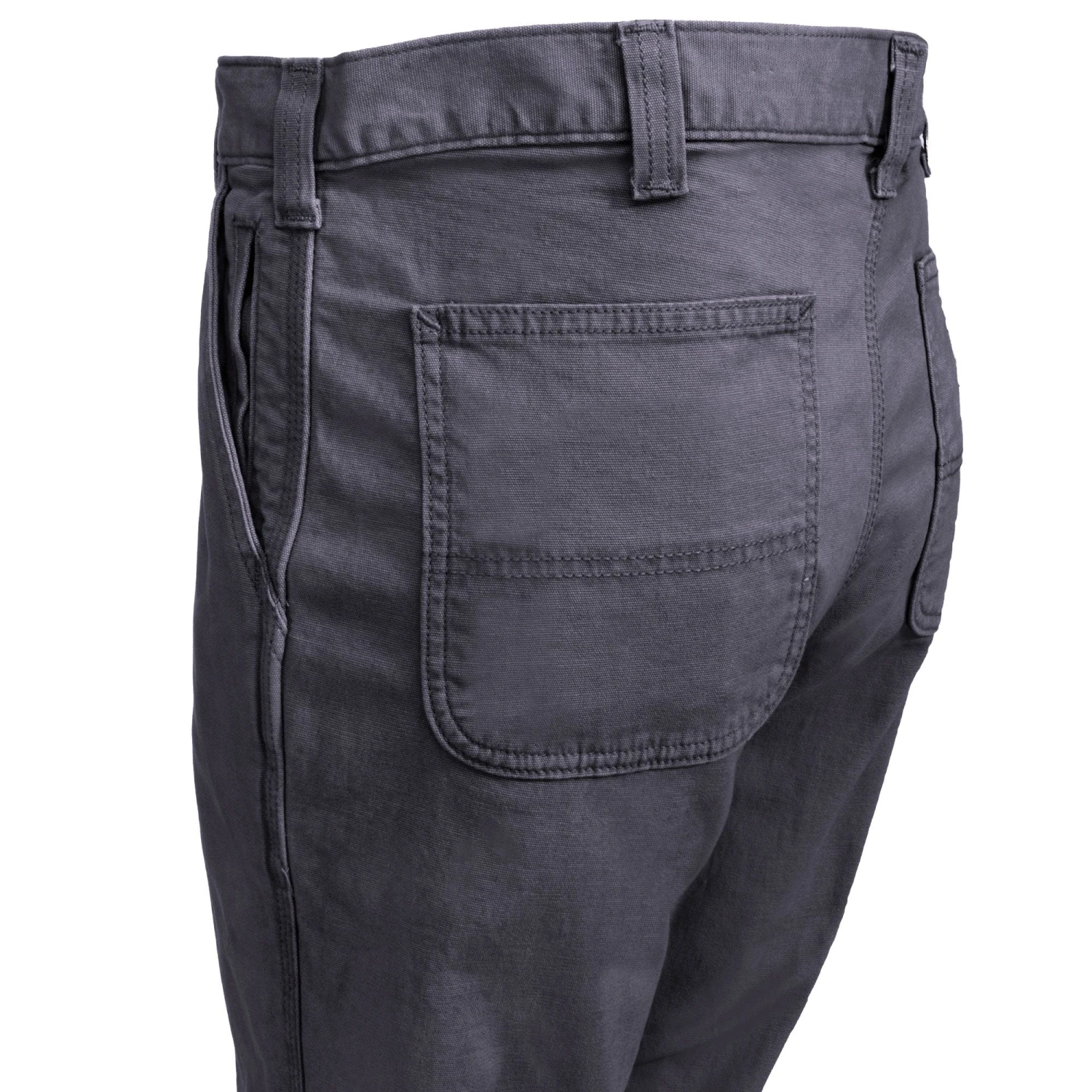 Carhartt Pants: Men's Rugged Flex 102821 029 Shadow Grey Rigby Pants - Image 3