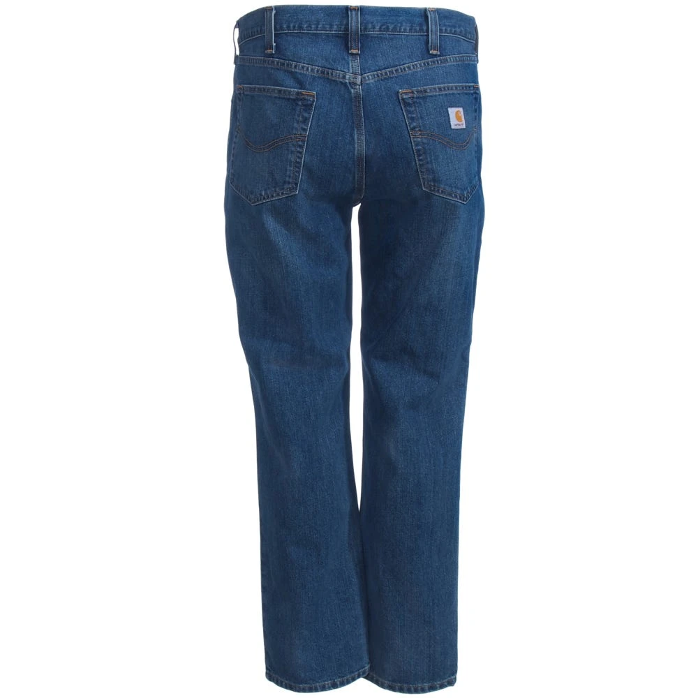 Carhartt Jeans: Men's 101483 980 Blue Frontier Relaxed Fit Holter Jeans - Image 4