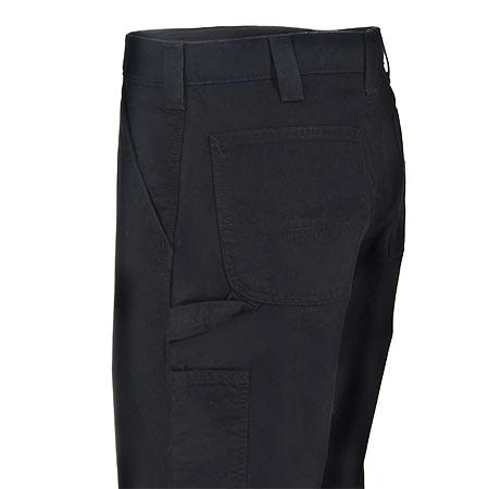 Carhartt Pants: Men's B151 BLK Black Lightweight Canvas Dungaree Work Pants - Image 3