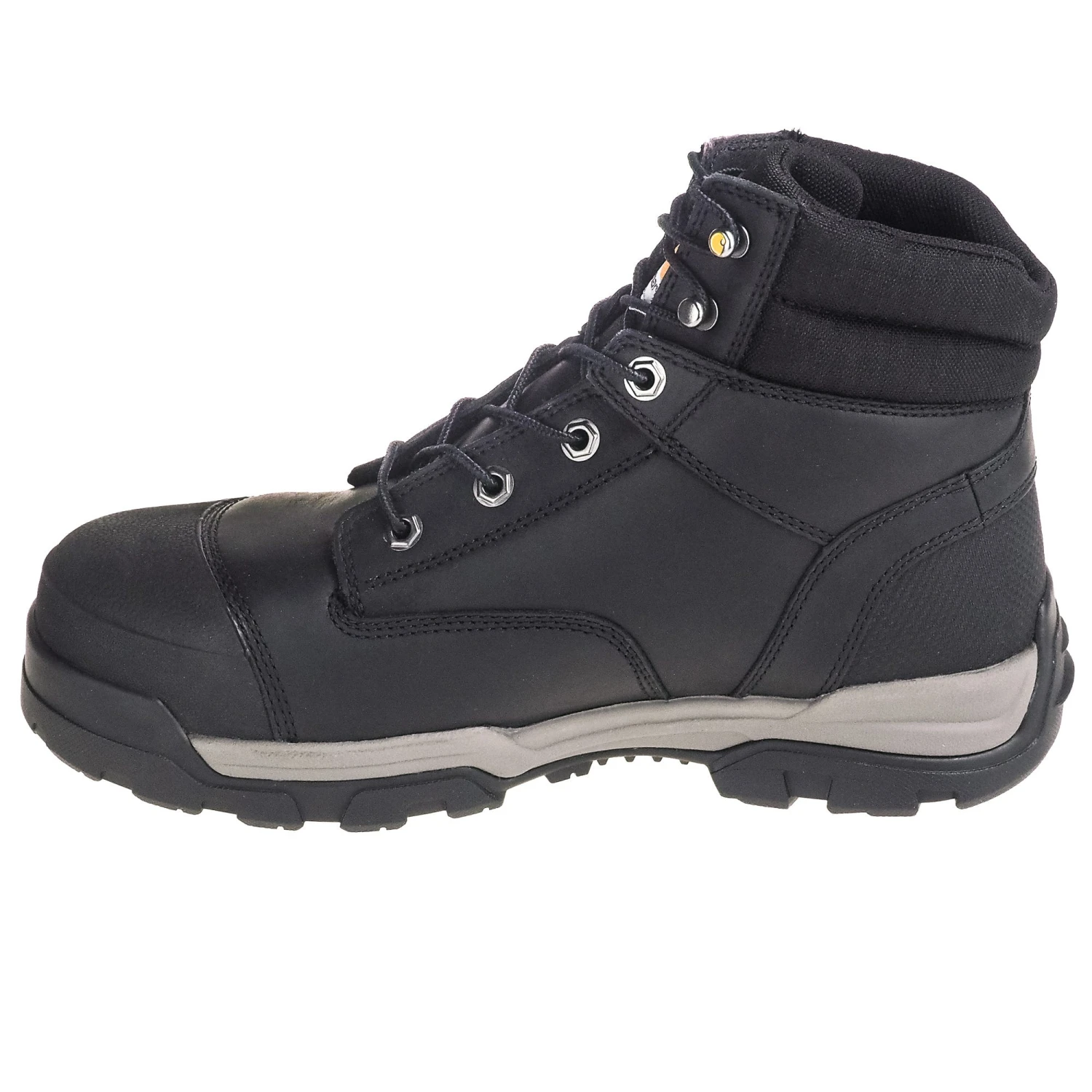 Carhartt Boots: Men's CME6351 Black 6-Inch Waterproof Insite Composite Toe EH Work Boots - Image 4