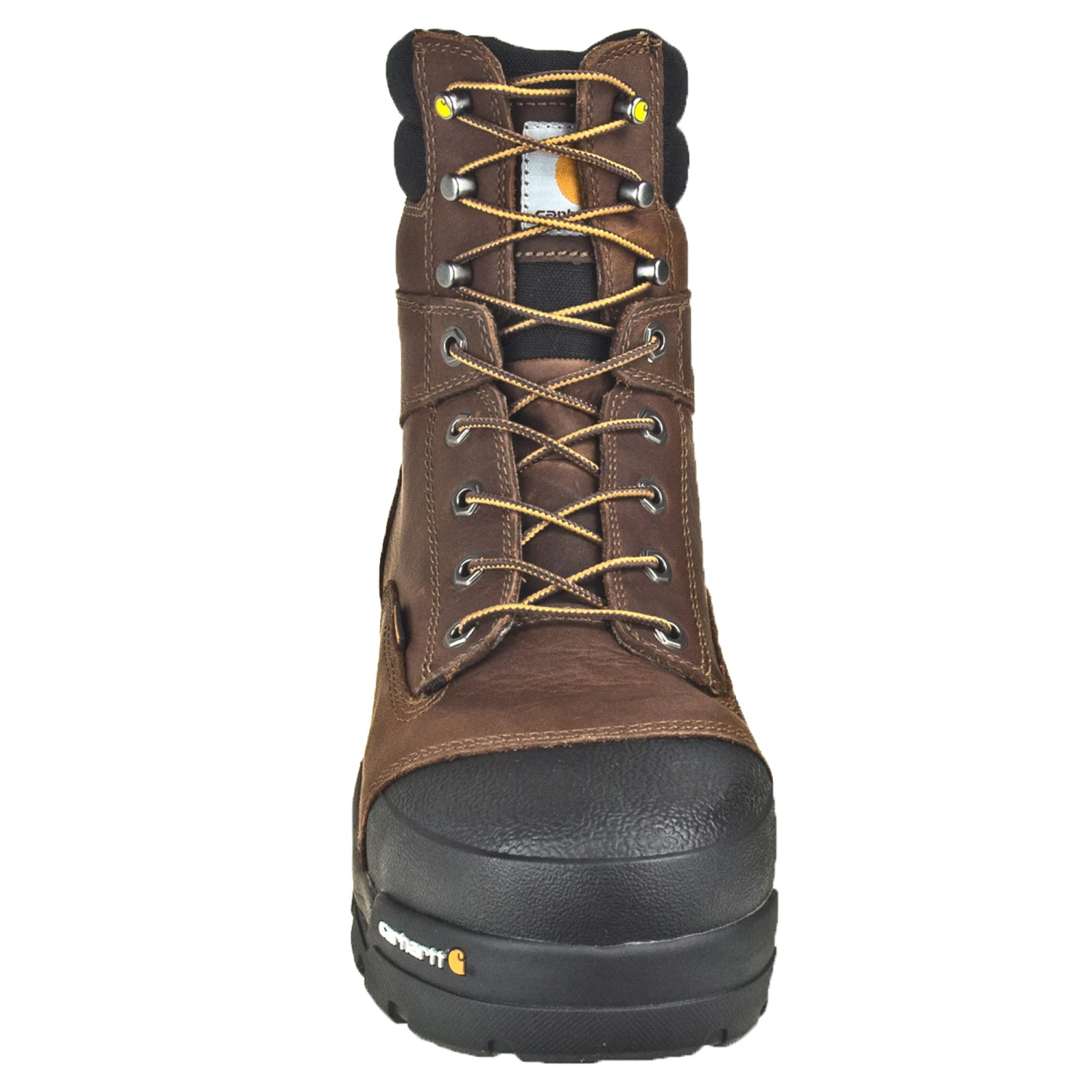 Carhartt Boots: Energy 8-Inch Waterproof EH Composite Toe CME8355 Men's Brown Work Boots - Image 2