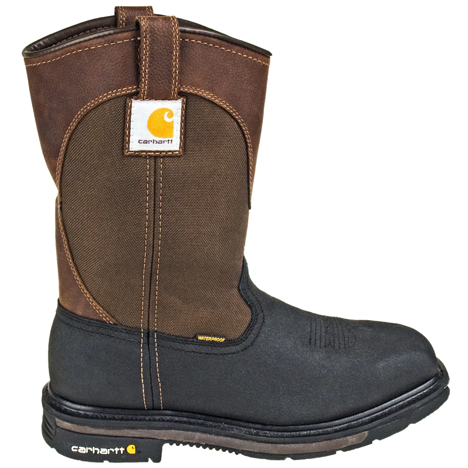 Carhartt Boots: Men's Steel Toe CMP1258 Waterproof Wellington Work Boots - Image 4
