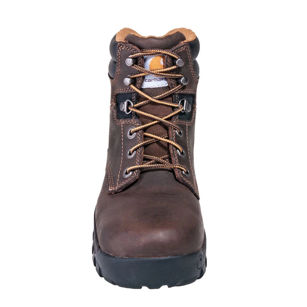 Carhartt Boots: Women's CWF5355 Brown Composite Toe EH 6-Inch Work Boots - Image 6
