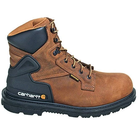 Carhartt Boots: Men's Safety Toe Waterproof Bison Harness Work Boots CMW6220 - Image 4