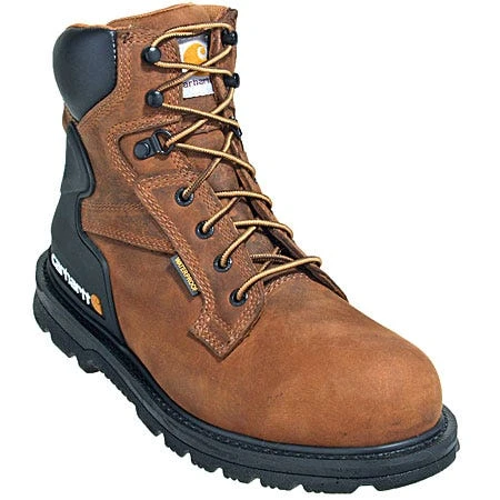 Carhartt Boots: Men's Safety Toe Waterproof Bison Harness Work Boots CMW6220 - Image 5