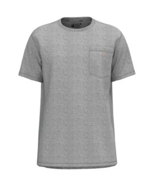 Carhartt Shirts: Men's 104616 HGY Heather Grey Force Relaxed Fit Short Sleeve Pocket T-Shirt