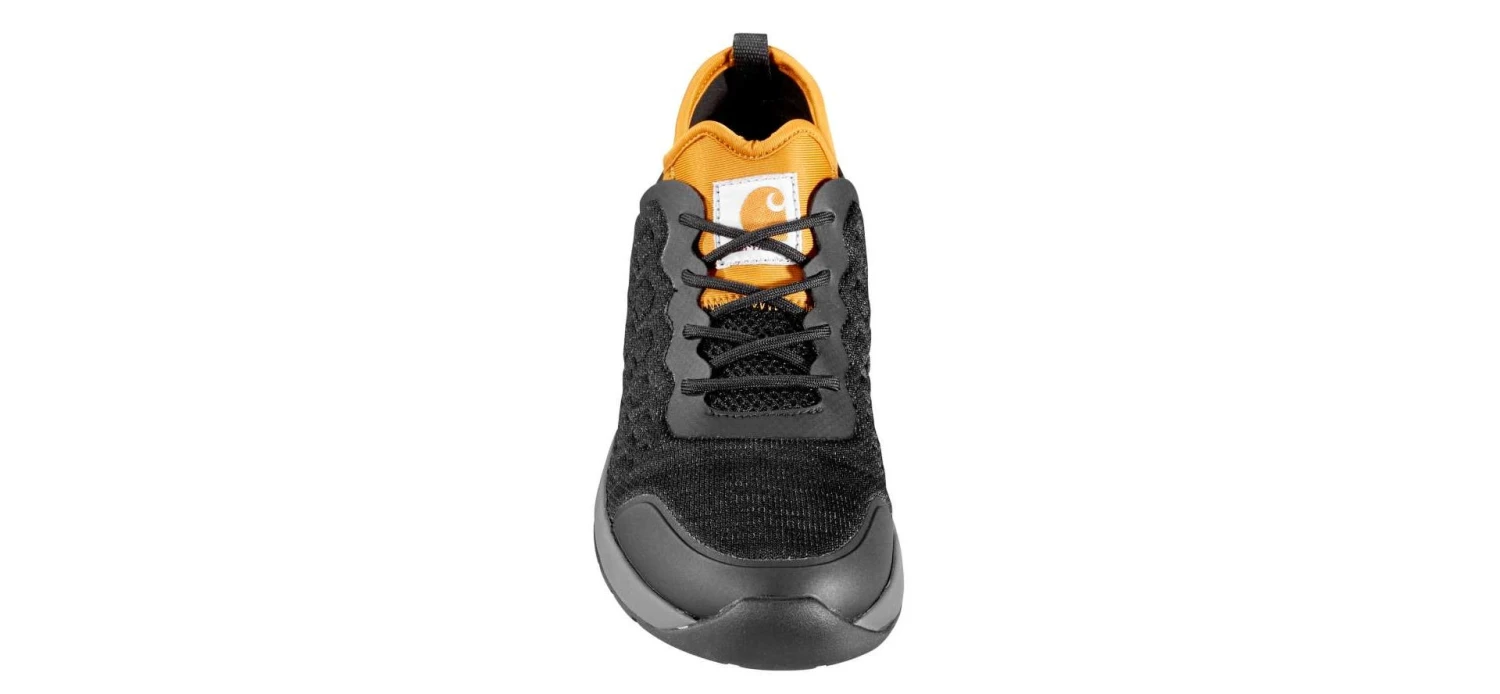 Carhartt Boots: Men's CMD3060 Black Gold Force Soft Toe Work Sneaker - Image 4