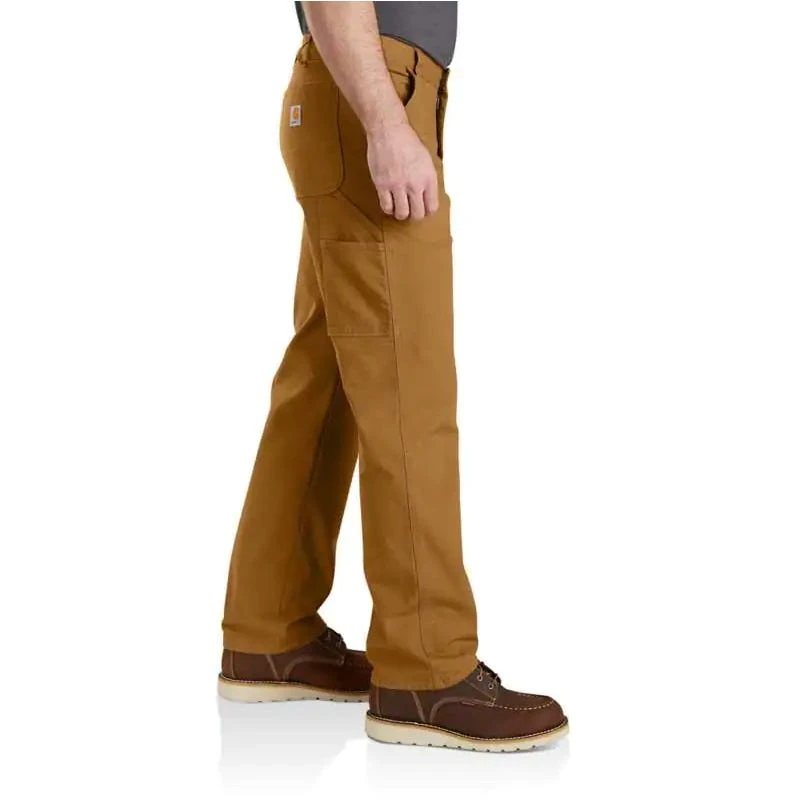 Carhartt Pants: 103279 211 Carhartt Brown Rugged Flex Relaxed Fit Duck Utility Work Pant - Image 3