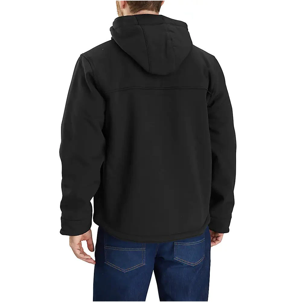 Carhartt Jackets: Men's 105001 N04 Black Super Dux Relaxed Fit Sherpa-Lined Active Jacket - Image 3