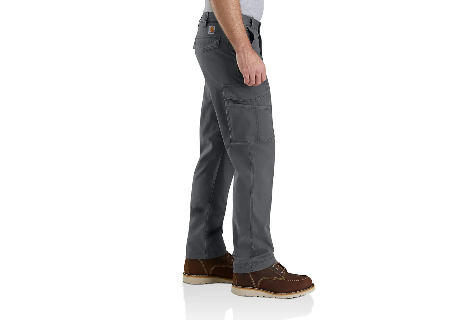 Carhartt Pants: Men's 103574 029 Rugged Flex Relaxed Fit Canvas Cargo Work Pant - Image 3