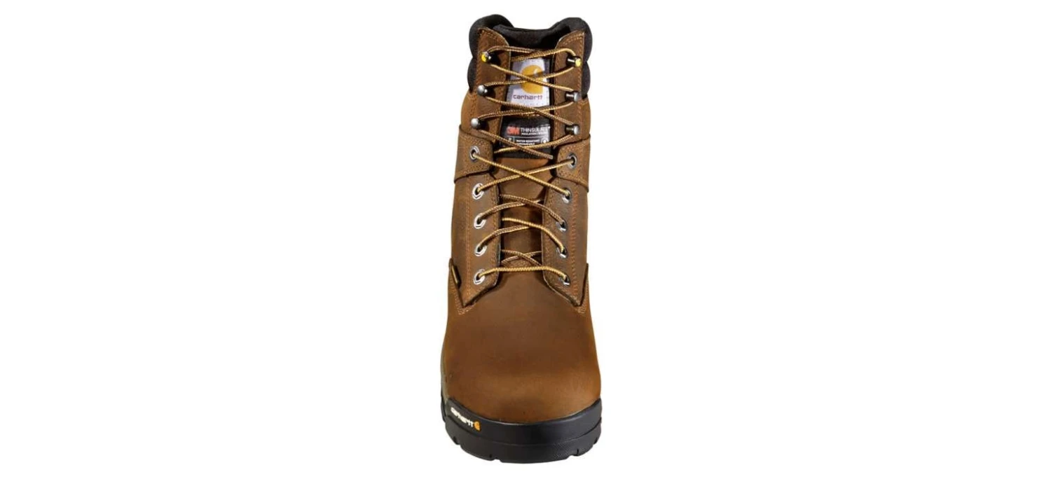 Carhartt Boots: Men's CME8347 Brown Oil Tanned Ground Force 8-Inch Composite Toe Work Boot - Image 4