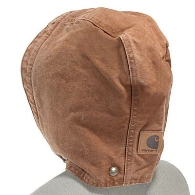 Carhartt Hoods: Brown Sandstone Midweight Lined Hood A149 BRN - Image 2