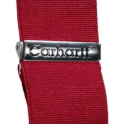 Carhartt Suspenders: 45002 Red Utility Clip Suspenders - Image 4