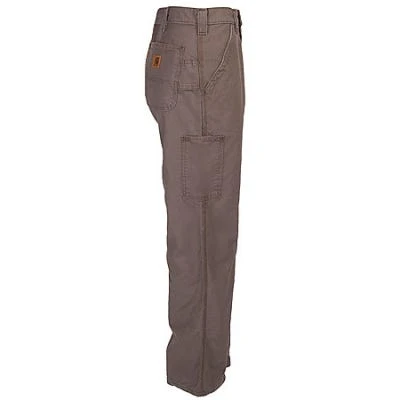 Carhartt Dungarees: Men's B151 LBR Canvas Work Dungaree Pants - Image 2