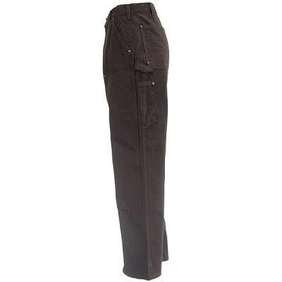 Carhartt Jeans: Men's B136 DKB Double Front Duck Dungaree Pants - Image 3