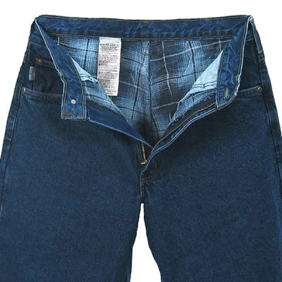Carhartt Jeans: Men's B172 DST Relaxed Straight Leg Flannel Lined Jeans - Image 2