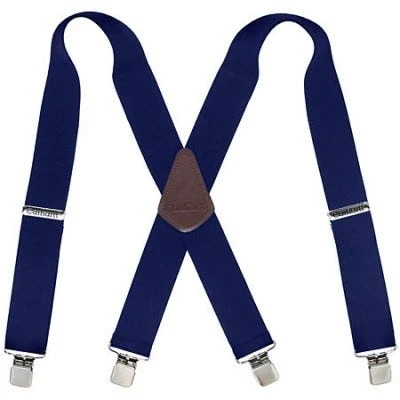 Carhartt Suspenders: 45002 NVY Navy Utility Clip Suspenders