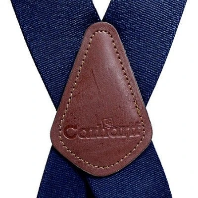 Carhartt Suspenders: 45002 NVY Navy Utility Clip Suspenders - Image 3
